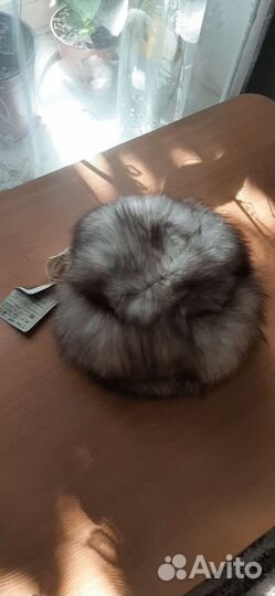 Шапка из песца женская