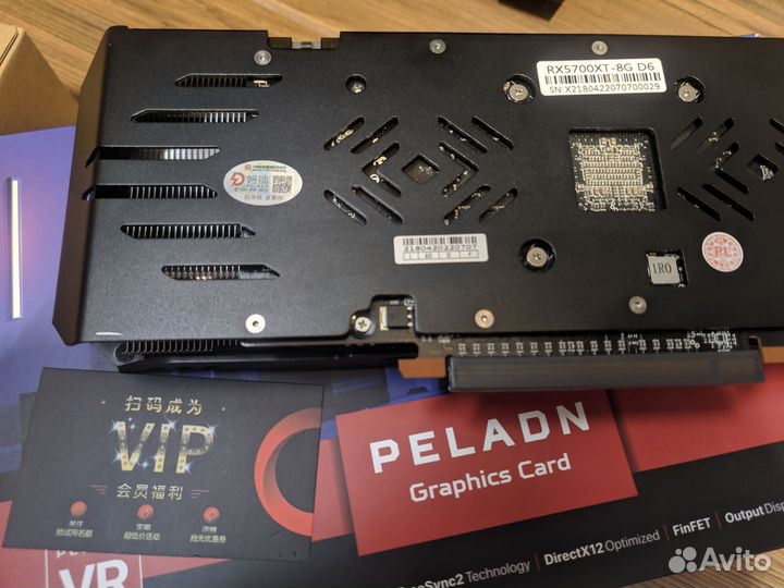 Игровая видеокарта AMD Radeon Rx5700XT(3060) 8gb O