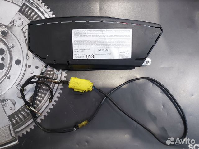 Подушка безопасности боковая левая Skoda Fabia