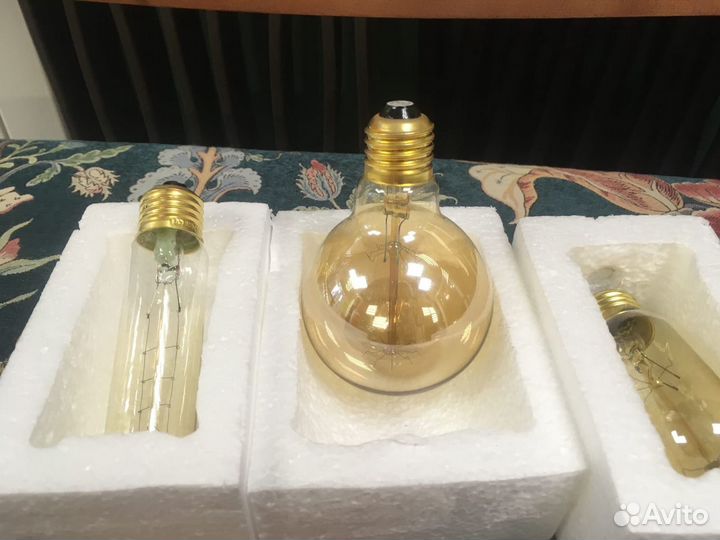 Лампочка декоративная- винтажная
