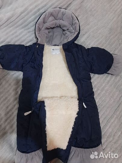 Зимний комбинезон 74 для мальчика