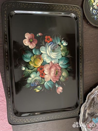 Шикарный поднос Жостово