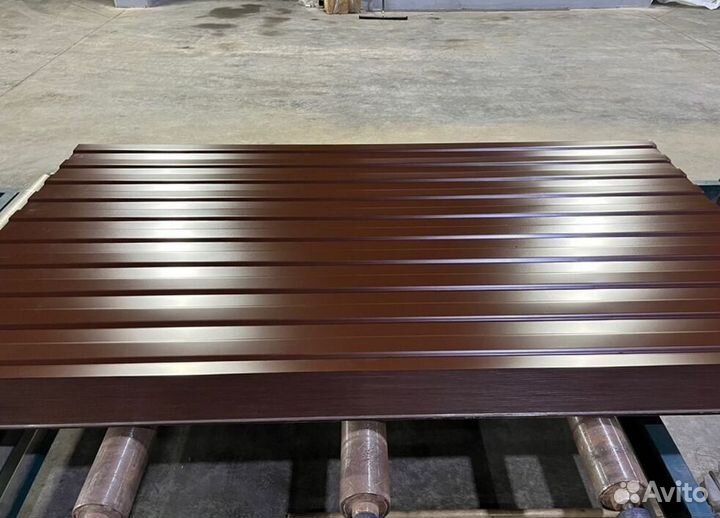 Профлист С8 шоколадный (0.5) гост пф3098