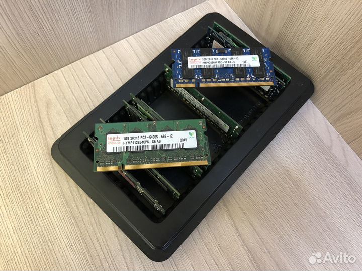 Планки памяти на старые ноутбуки DDR2