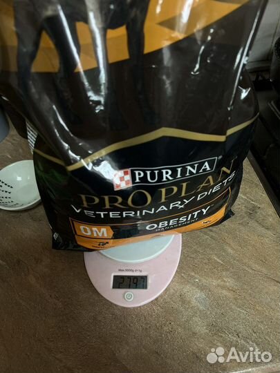 Сухой корм для собак purina PRO plan obesity