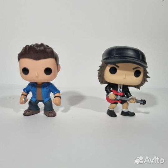 Funko pop фигурки AC/DC, сверхъестественное