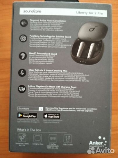 Наушники anker soundcore liberty air 2 pro