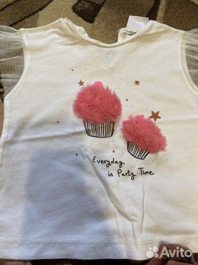 Детская одежда для девочек пакетом 68 74