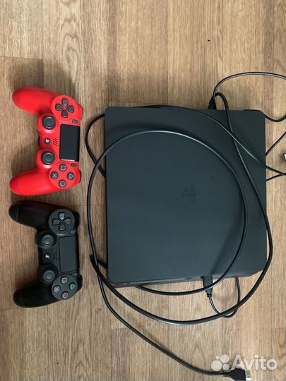 Sony playstation 4, 2 геймпада, внешн hdd