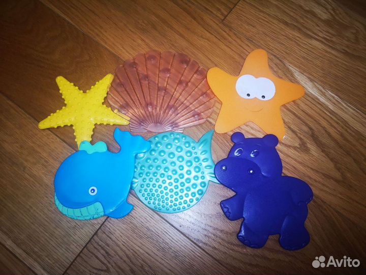 Липучки игрушки для ванной