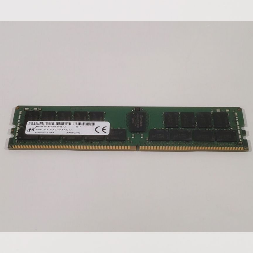 [MTA18ASF4G72PDZ-3G2] Серверная Память Ddr4 32gb Pc4-3200aa Ecc Reg Mta18asf4g72pdz-3g2