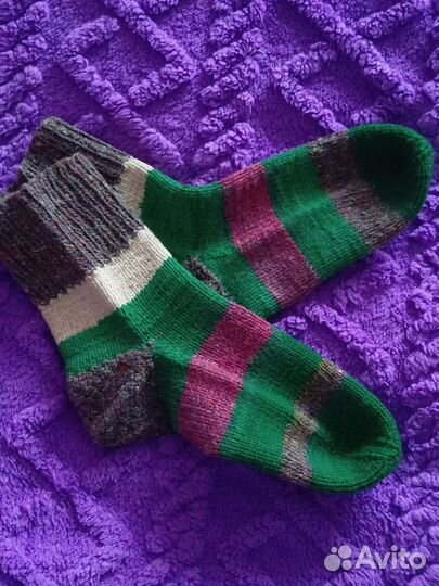 Носки вязаные ручной работы
