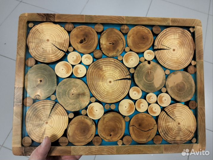 Доска разделочная, менажница. Ручная работа