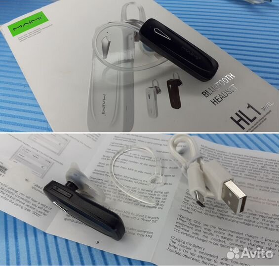 Беспроводная Гарнитура для звонков Maimi Чёрная