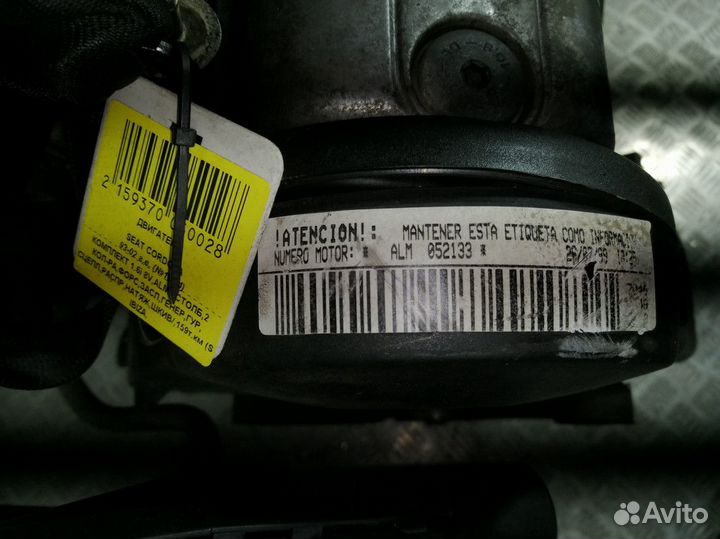 Двигатель Seat Cordoba 2 ALM 1.6 i