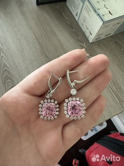 Серьги серебрянные