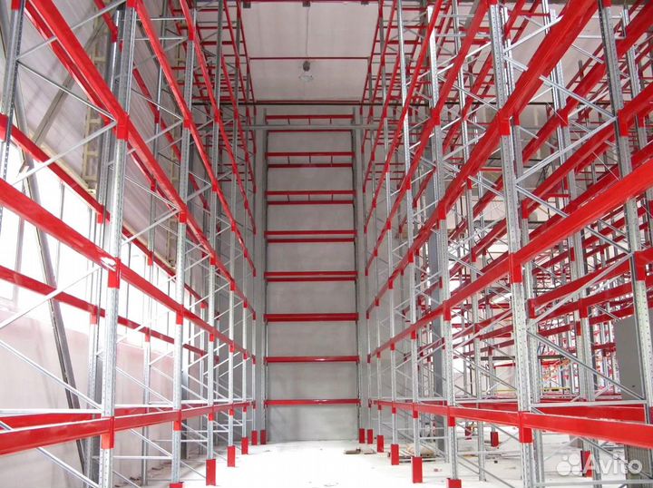 1. Стеллажи складские Стелкон б/у лот 1290