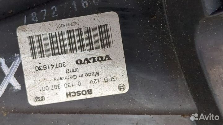 Вентилятор радиатора Volvo C70, 2008