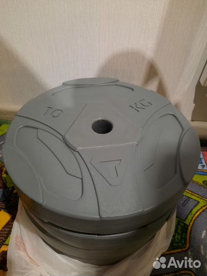 Блины для штанги 10 кг 31мм