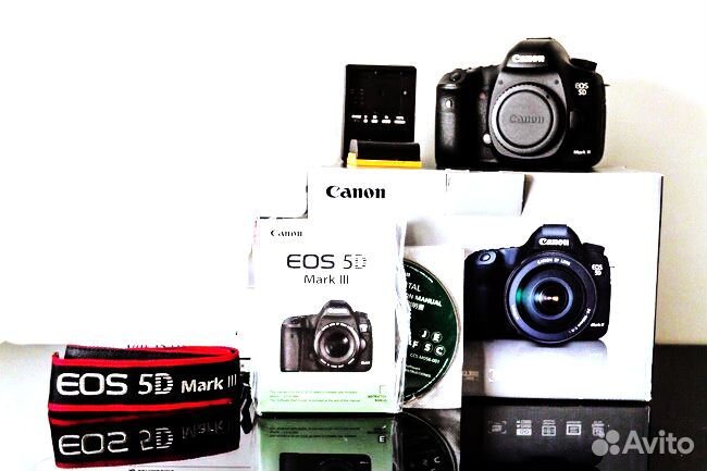 Зеркальный проф.фотоаппарат Canon 5D Mark3