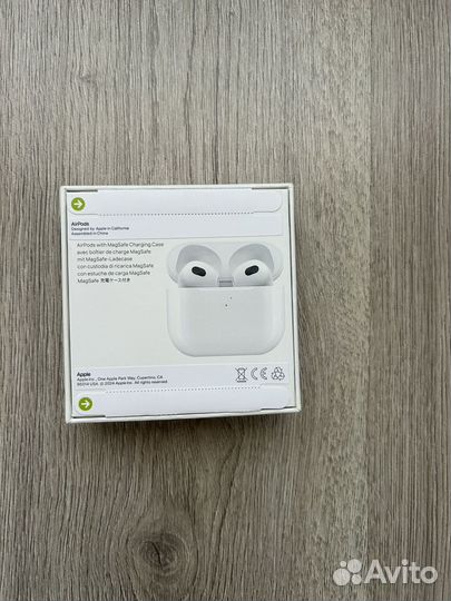 Беспроводные наушники apple airpods 3