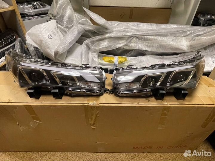 Toyota Corolla 2012-2016 фары стиль Mercedes F2XE6