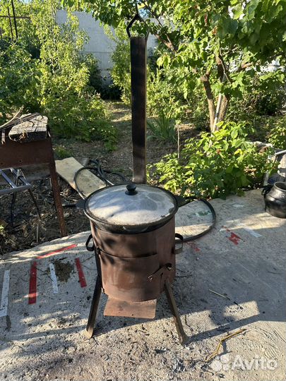 Печь для казана очаг учаг