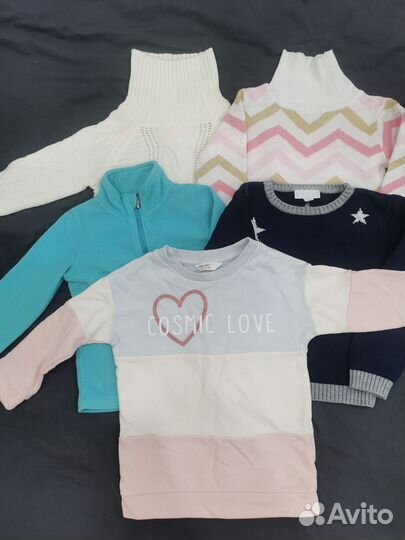 Вещи пакетом для девочки 98