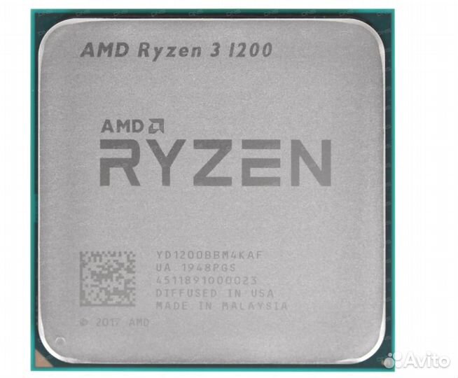 Процессор AMD ryzen 3 1200