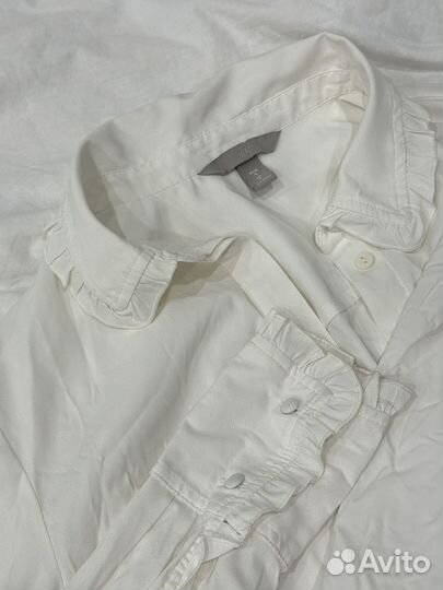 Женские рубашки и блузки 42 44 s белые