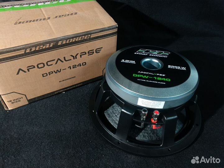 Эстрадный subwoofer 12 dpw-1240