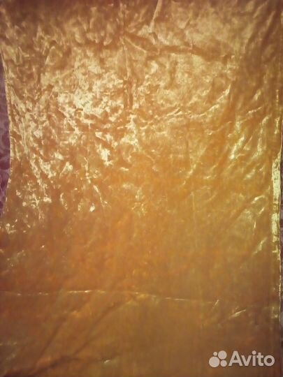 Занавески плюшевые СССР