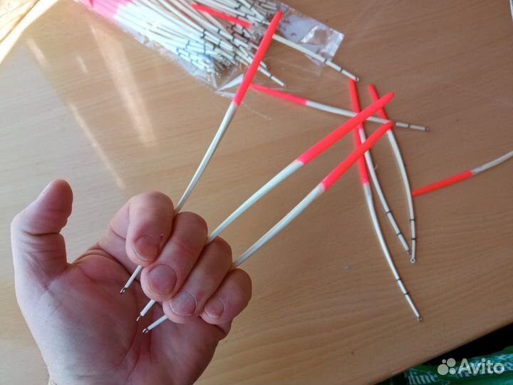 Поплавок гусиное перо (натуральный) 1 шт