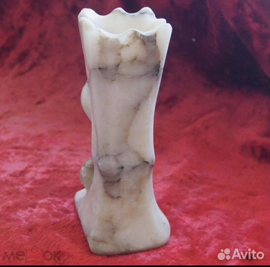 Карандашница Аист мыльный камень