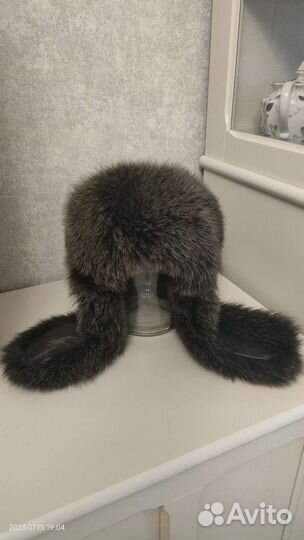 Шапка ушанка женская