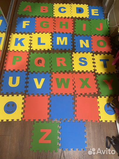 Детский коврик пазл