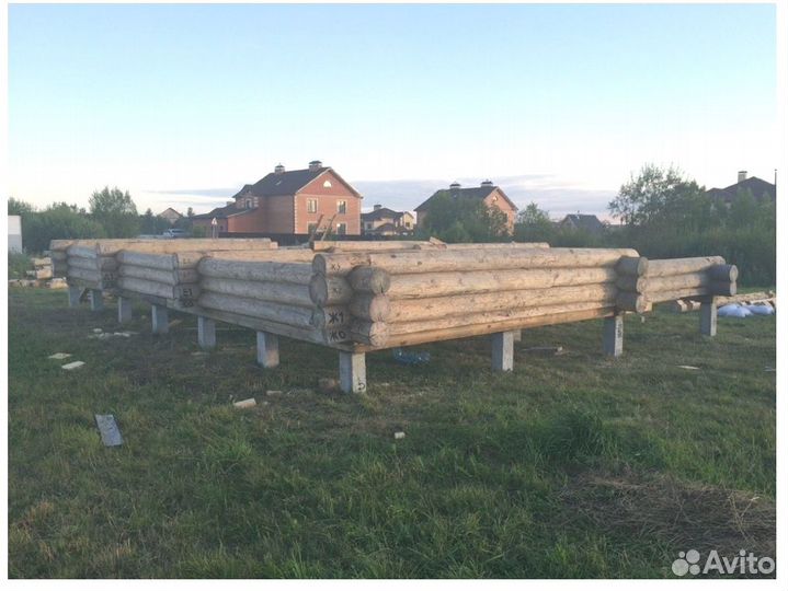 Забивные жб сваи под деревянный дом