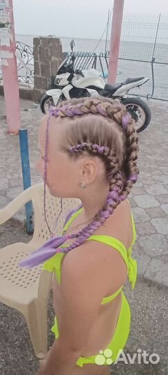 Плетение афрокосичек