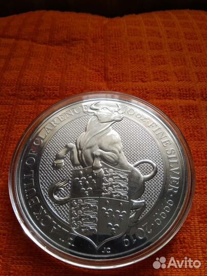 Звери Королевы 2019г Бык Кларенса