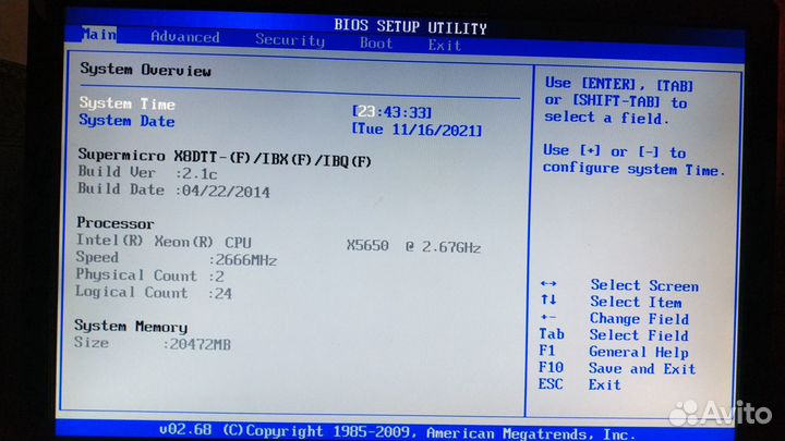 Сервер SuperMicro 1U 6016TT-ibqf