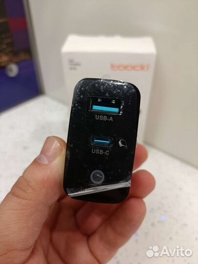 Зарядное устройство Toocki 65w GaN на два порта