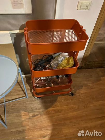 Rshult росхульт Тележка из IKEA 28x38x65 см