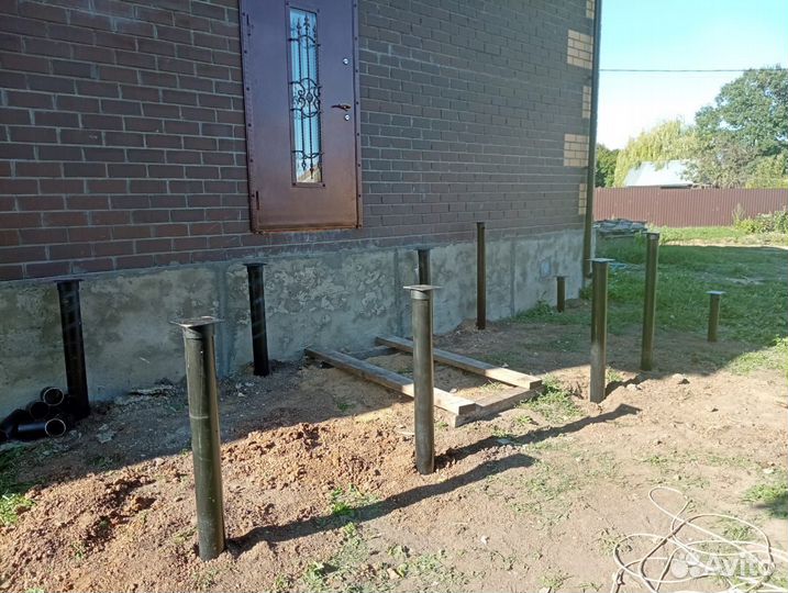 Сваи винтовые от производителя (Монтаж, доставка)