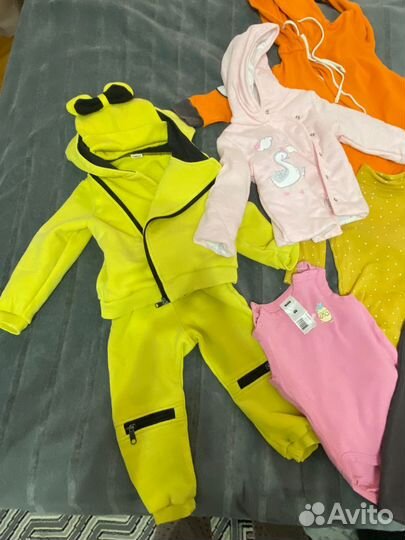 Пакет вещей на девочку 80-86