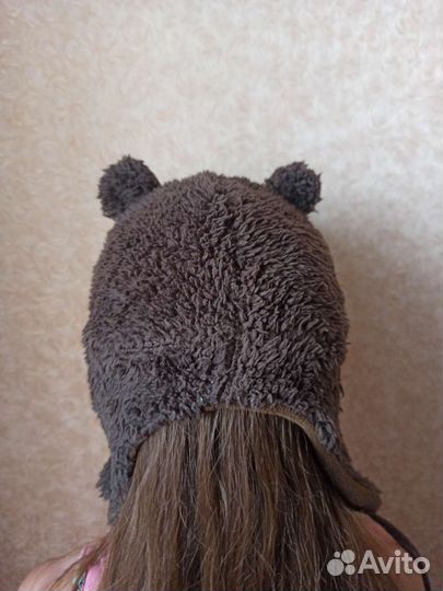 Шапка мишка 50-52 демисезон