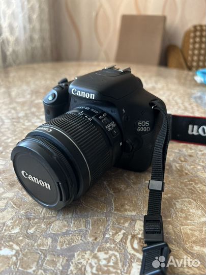 Фотоаппарат canon eos 600d