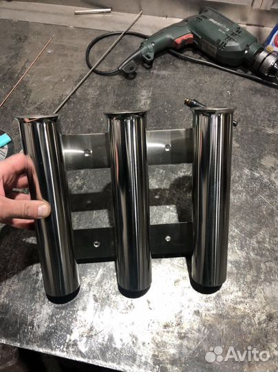 Спиннингодержатель тройной