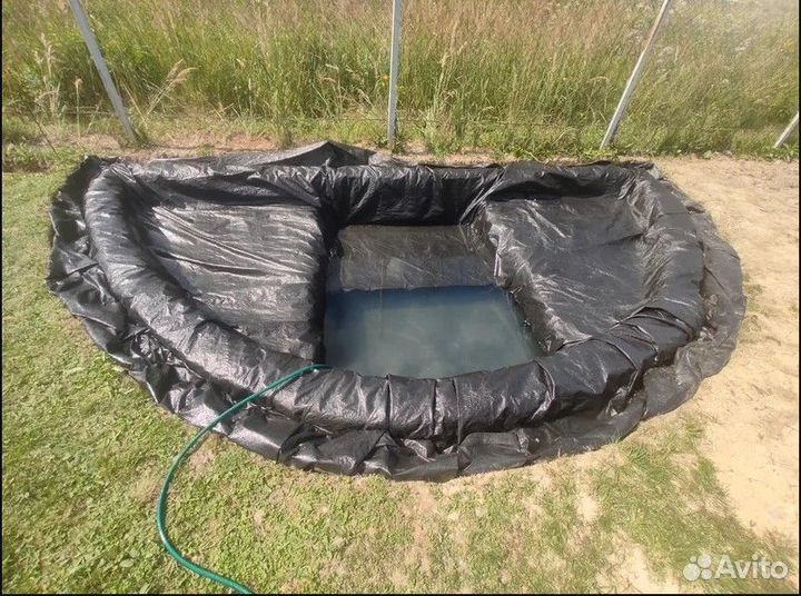 Тент строительный Тарпаулин 180 гр/м2