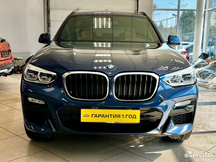 BMW X3 2.0 AT, 2018, 107 000 км