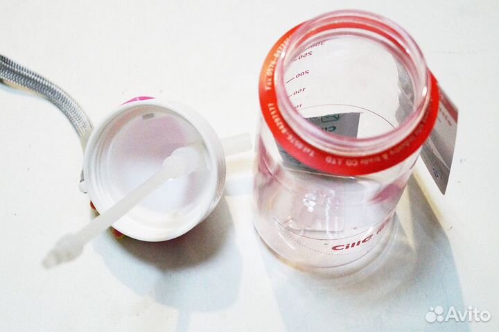 Поильник детский с трубочкой 350 мл